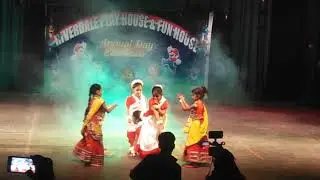My Child performance of ganesh stuti in school function.