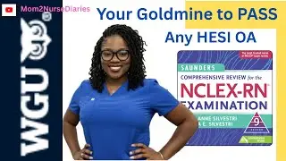 How to Use Saunders NCLEX Review Book to Pass WGU Nursing Exams | Study Guide