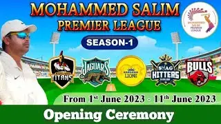 LIVE🔴Opening ceremony MSPL-1 @LENGU MISHRA MINI STADIUM