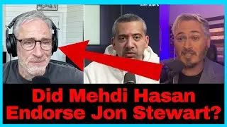 Mehdi Hasan and Kyle Kulinski want JON STEWART to Run For President
