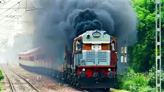 HARDCORE Smoking ALCO Twins | ASHRAM Express | Indian Railways.