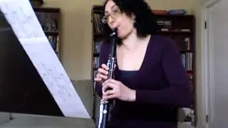 Amy Advocat plays an apocryphal aria from Gallo on Bohlen Pierce clarinet