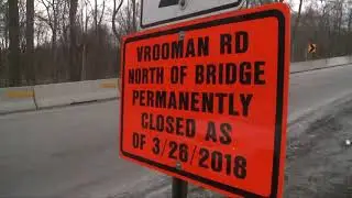 Detour options around Vrooman Road closure