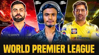 RCB vs CSK Live World Premier League 🏆 | Real Cricket #shorts #realcricket #gaming