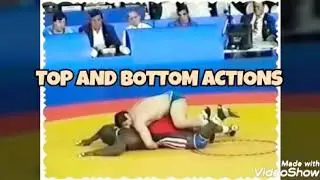 130 kg freestyle wrestling  action