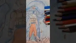 Goku ultra instinct | Great Ape Ozaru drawing | Anime