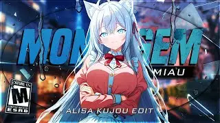 Montagem Miau ~ Alisa kujou [AMV/Edit] 4k ! Quick Alight Motion Preset (+Project file)