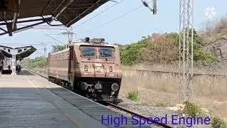 Arakkonam Shed High Speed         WAP4 ENGINE.