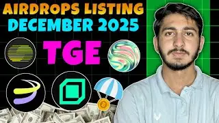 Airdrops Listing in December | Airdrops TGE December | Airdrop updates today, Crypto Airdrop update