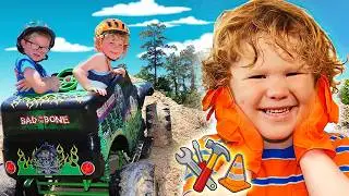 Kids Play Mechanic to Fix Cars and Play Construction Workers! | Videos for Kids