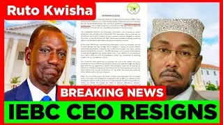 BREAKING NEWS! Ruto Completely Finished as IEBC CEO Resigns Today Ahead of 2027 Elections
