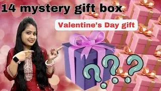 14 mystery Gifts from My Husband on Feb 14 🎁❤️! Surprise 😱!