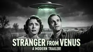 Stranger from Venus🚀(1954) Alien Warning from the Stars! Modern Trailer!