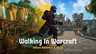 Walking From Booty Bay to Stormwind - Relaxing Ambience Sounds & Music - World of Warcraft