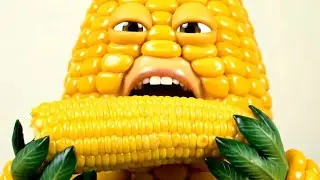 Food Eating Itself ASMR Mukbang Veo 3 #4