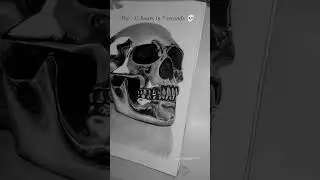 &ldquo;Watch till the last detail.&rdquo;skull drawing 💀😵 #shortvideo#drawing #art#youtubeart#viralart#skull
