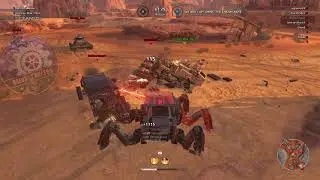 Crossout Imjustamedic 7 kill streak Double Reapers Spider