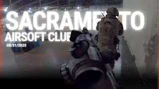 Sacramento Airsoft Club at Evike Gamepod, Antioch, CA || J.M. Footage - 08/31/2025