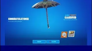 Fortnite Chapter 2 | Getting My First Win On Season 2! (Classified Umbrella)
