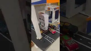 Fuel station 3D model #3Dcardboardmodel #petrolpumpmodel #schoolproject #3Dmodelproject #fuelstation