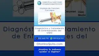 #O&Iacute;DO #TAPADO POR #CERA O #CERUMEN