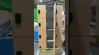 What is an HPL locker with an electronic lock? #designer #constructioncontractor #fitnesscenterOwner