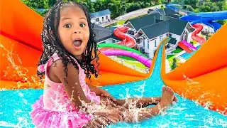 We Built a WATERPARK In Our House