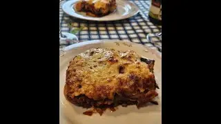 Pasta gratinada con berenjenas - Pasta al forno con melanzane e mozzarella
