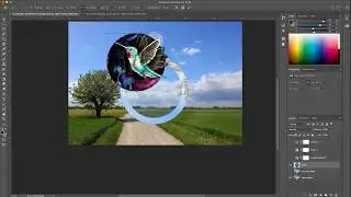 Turning color density into transparency