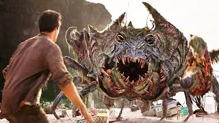 &Uuml;berlebende gegen riesige H&ouml;llenkrabbe | Love and Monsters | German Deutsch Clip