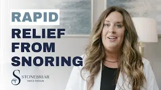 Rapid Relief From Snoring With Solea Sleep Snore Laser Therapy | Stonebriar Smile Design | Frisco TX