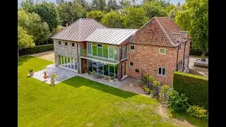 Stunning contemporary home located in a peaceful position in the village of Sutton on Trent, Newark