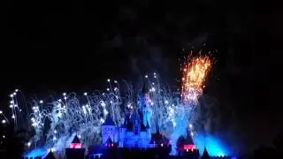 Hong Kong Disneyland fireworks show May 10 2014