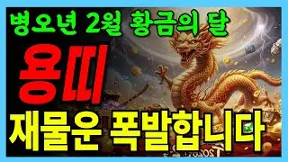 2026년 2월 용띠운세  | 재물운 폭발하는 황금의 달
