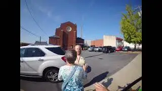 TRANS MAN GOES OFF ON CHRISTIANS IN FRONT OF HIS 