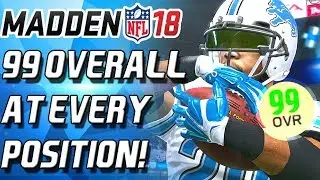 99 OVERALL AT EVERY POSTION! 99 BARRY! BEST TEAM EVER! - Madden 18 Ultimate Team