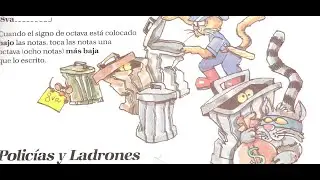 POLICIAS Y LADRONES - PIANO BÁSICO DE BASTIEN - NIVEL 1