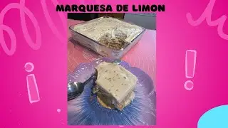 MARQUESA DE LIMÓN fácil de hacer