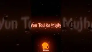 Ab Kise Barbaad Karoge Whatsapp Status/#glow #new#alightmotion #altamashfaridi #dhokastatus #sadsong