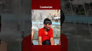 Iğdır'da kavurucu sıcakta tehlikeli serinlik, &ccedil;ocuklar s&uuml;s havuzuna girdi