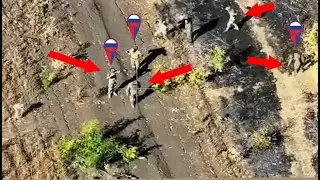 Ukrainian FPV Drone brutally Attack Russian Soldiers in Bakhmut