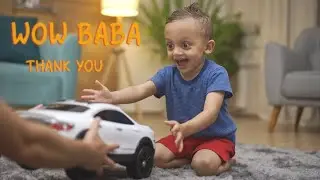 Tea with Fast Food and a special gift  🚗 for Muhammad  😊 😁 😁 