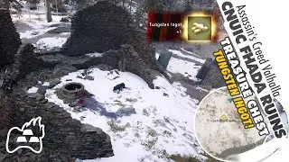 Assassin's Creed Valhalla CNUIC FHADA RUINS How to Get Treasure Chest Eurvicscire Wealth TUNGSTEN