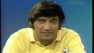 Joe Namath Show 1969 with Frank Beard