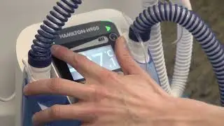 Humidificador HAMILTON H900 instalación y manejo