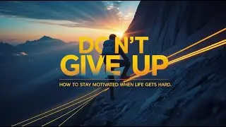 Don&rsquo;t Give Up: How to Stay Motivated When Life Gets Hard | Alpha Motivation