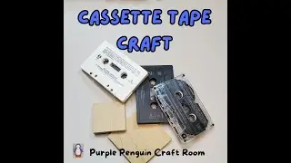 DIY Cassette Tape Pen Holder | Recycle Crafting Idea