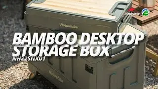 [ASMR] BAMBOO DESKTOP STORAGE BOX NATUREHIKE (NH22SNX01) | SETUP