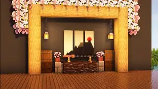 How to make easy samurai katana Display in  Minecraft #Minecraft tutorial  🗡️