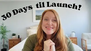 Watch me Launch my Online Art Shop in just 30 days!